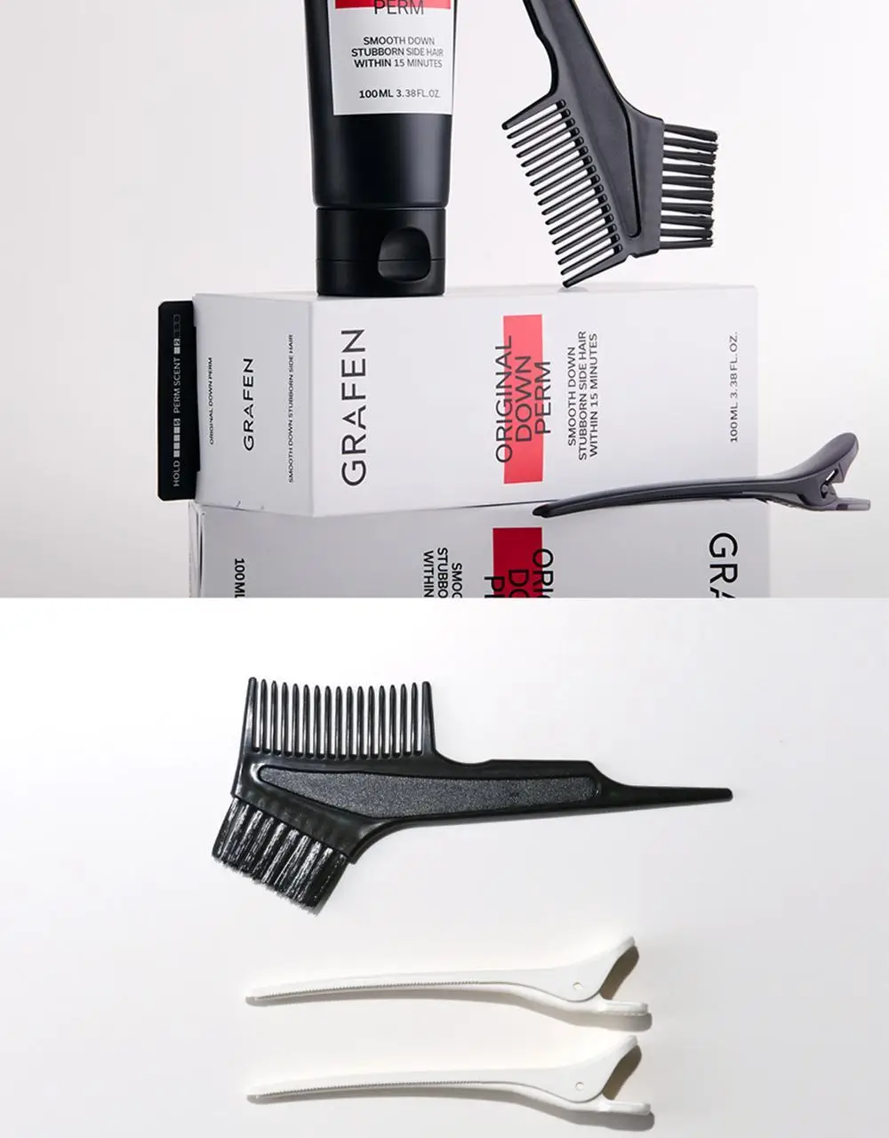 [곱슬/직모 모든머리용]그라펜 오리지널 다운펌 100ml 상세페이지 15